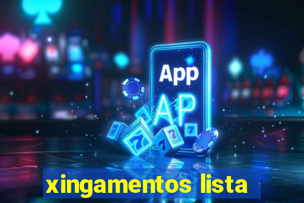 xingamentos lista