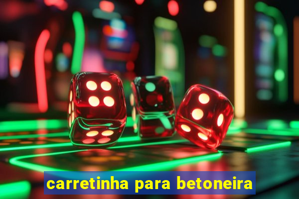 carretinha para betoneira