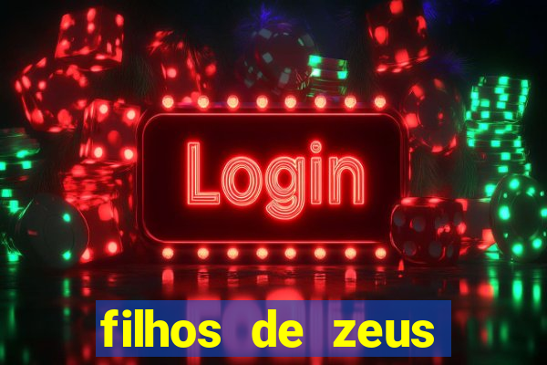 filhos de zeus mitologia grega