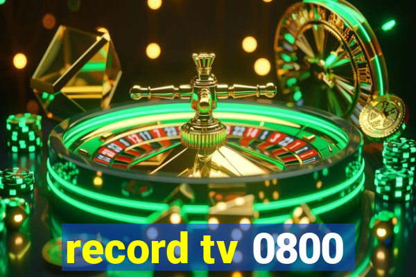 record tv 0800