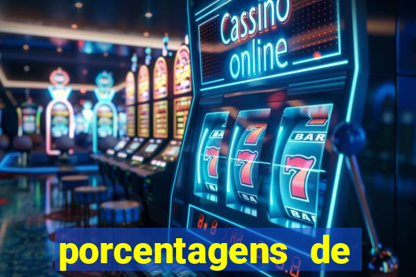 porcentagens de jogos pagantes