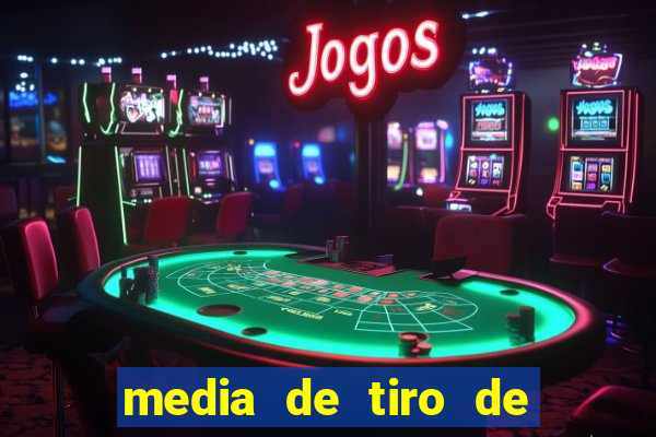 media de tiro de meta por jogo