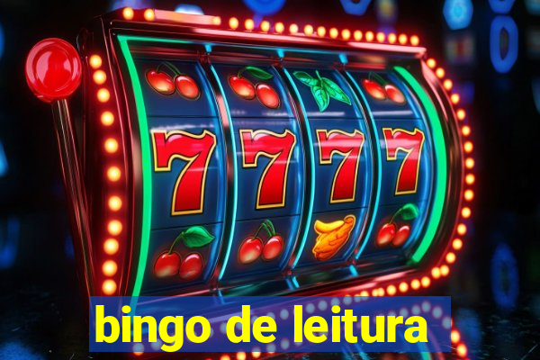 bingo de leitura