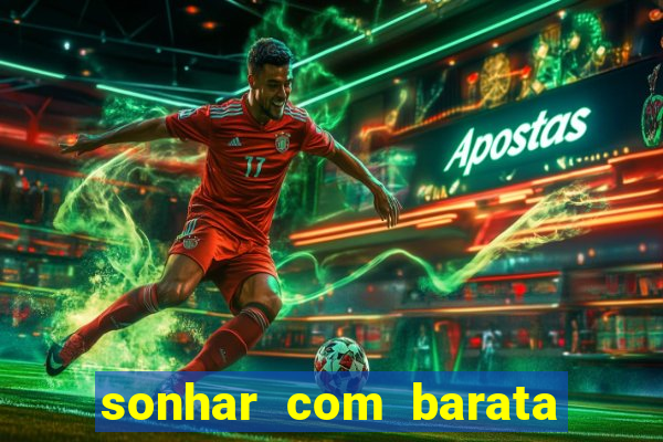 sonhar com barata no jogo do bicho