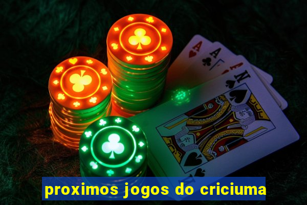 proximos jogos do criciuma