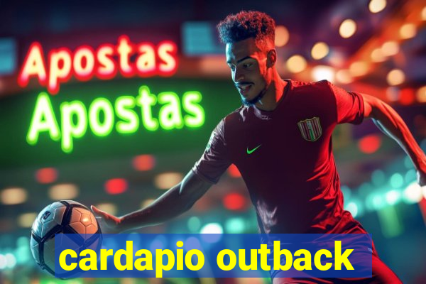 cardapio outback