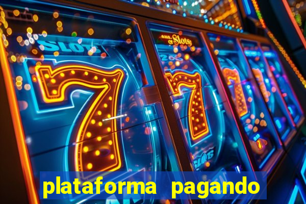 plataforma pagando bonus no cadastro