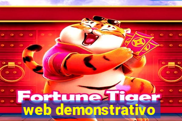 web demonstrativo