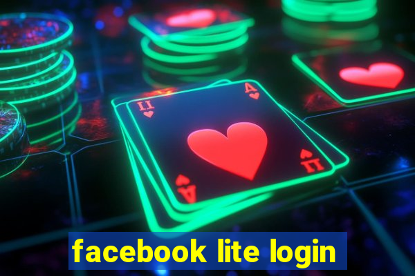 facebook lite login