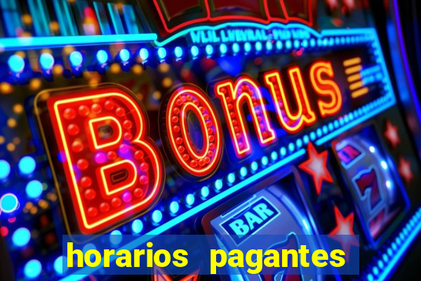 horarios pagantes fortune mouse