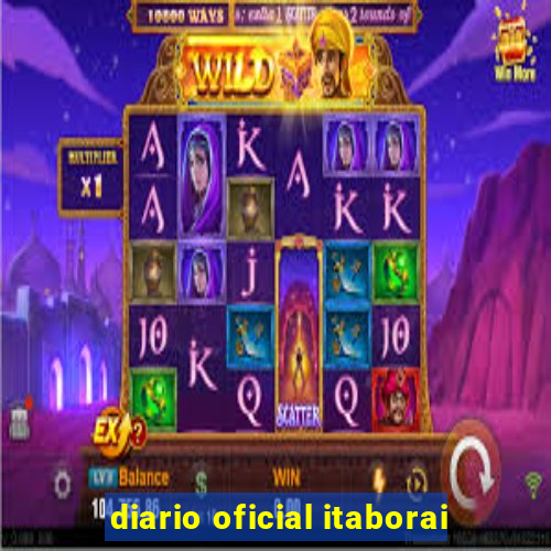 diario oficial itaborai