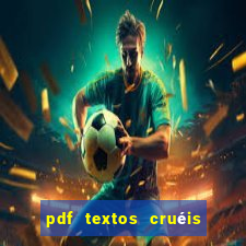 pdf textos cruéis demais para serem lidos rapidamente