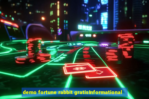 demo fortune rabbit gratisInformational