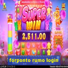 forponto rumo login