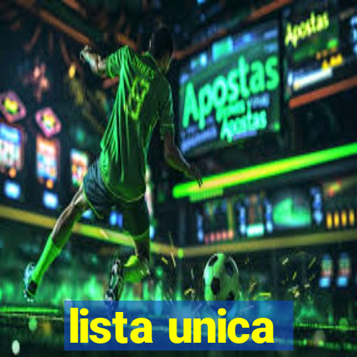 lista unica