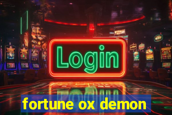 fortune ox demon