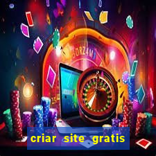 criar site gratis de jogos