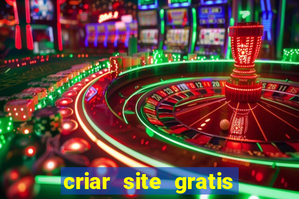 criar site gratis de jogos