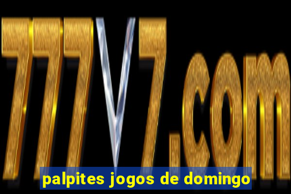 palpites jogos de domingo