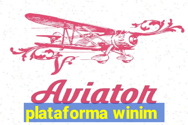 plataforma winim