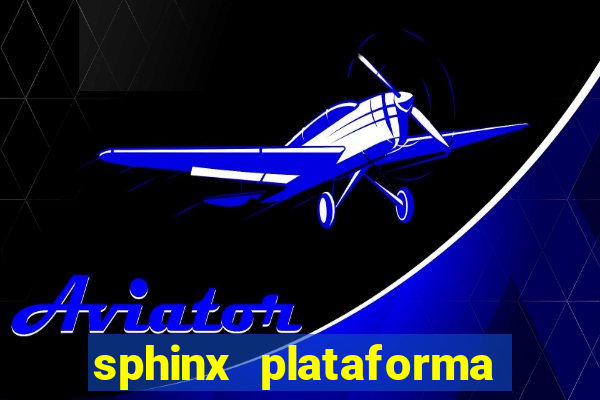 sphinx plataforma de jogos