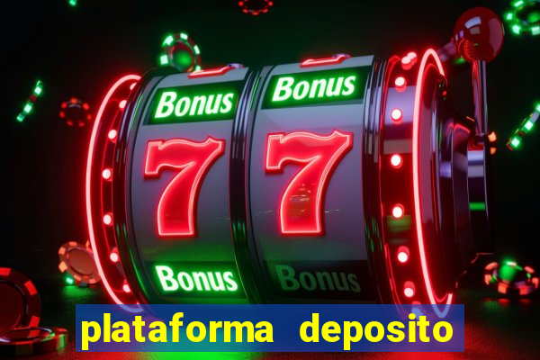 plataforma deposito 1 real fortune tiger