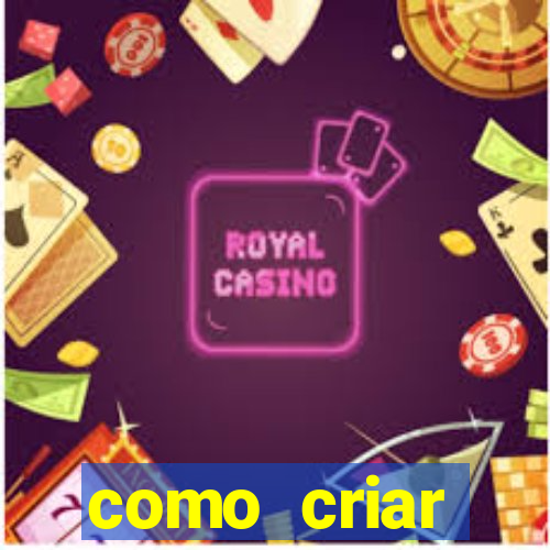 como criar plataforma de jogo do tigre