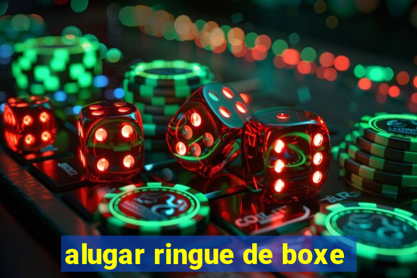 alugar ringue de boxe