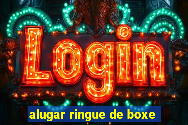 alugar ringue de boxe