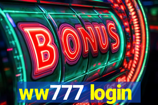 ww777 login