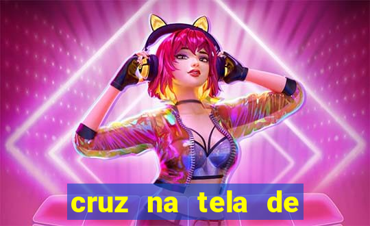 cruz na tela de cruz das