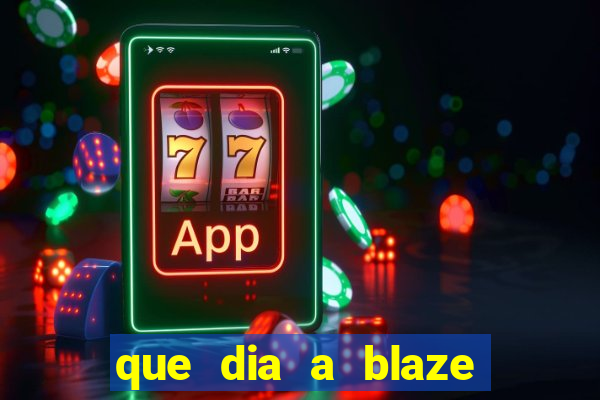 que dia a blaze paga o cashback