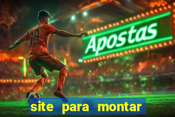 site para montar time de futebol