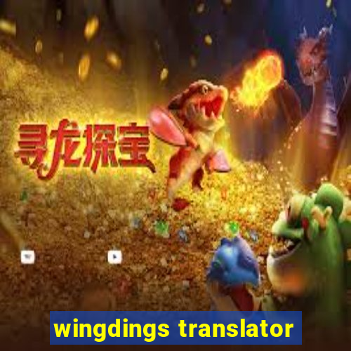 wingdings translator