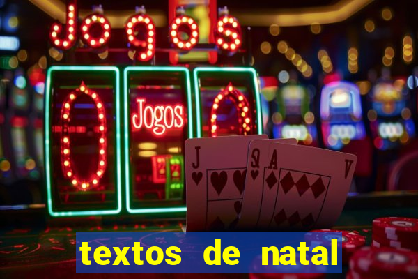 textos de natal para leitura