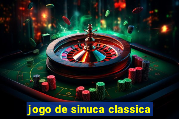 jogo de sinuca classica