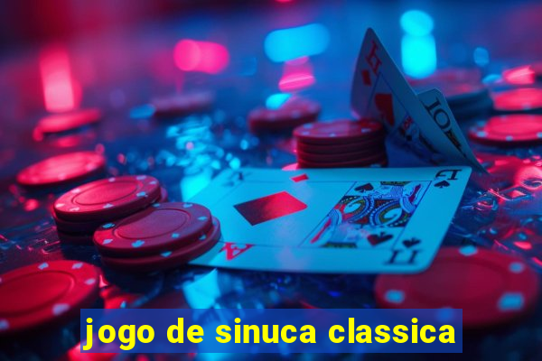 jogo de sinuca classica