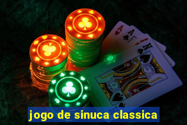 jogo de sinuca classica