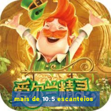 mais de 10.5 escanteios