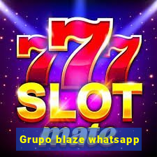 Grupo blaze whatsapp