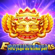 rifa jogo do bicho pdf