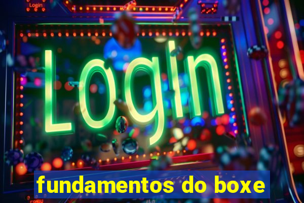 fundamentos do boxe