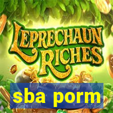 sba porm