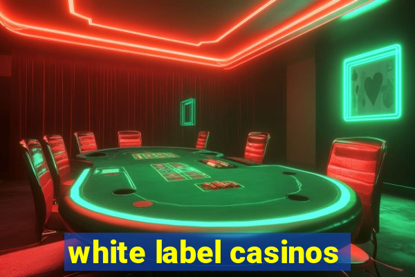 white label casinos