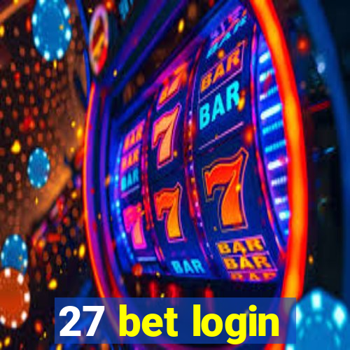 27 bet login