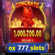 ox 777 slots