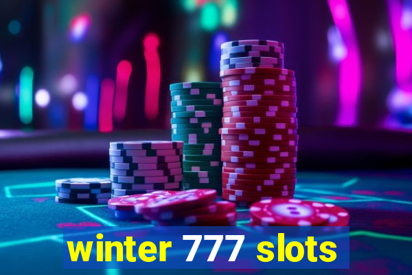 winter 777 slots