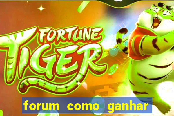 forum como ganhar na loteria