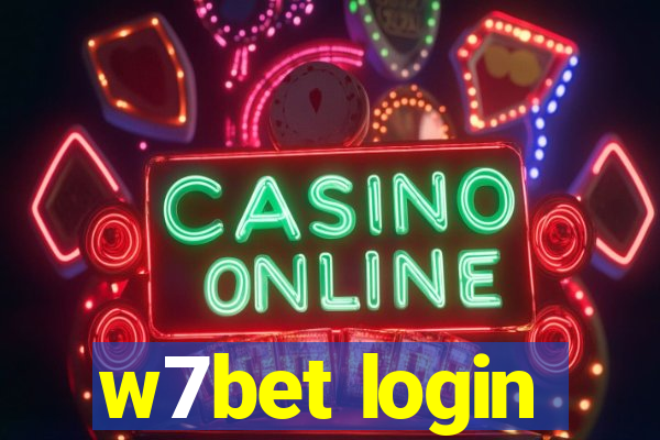 w7bet login