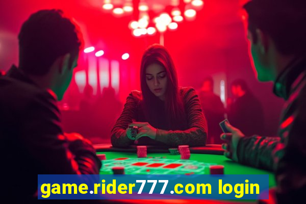 game.rider777.com login